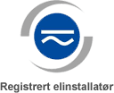 Logo - registrert elinnstallatør